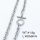 304 Stainless Steel Necklace Making,Cable Chains,Toggle Clasps,Polished,True color,L:450mm,W:8mm,about 41.8g/pc,3 pcs/package,3N2001286baka-066