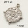 304 Stainless Steel Pendants,Round,Polished,True color,15mm,about 2.5g/pc,5 pcs/package,3P2002160aahl-066