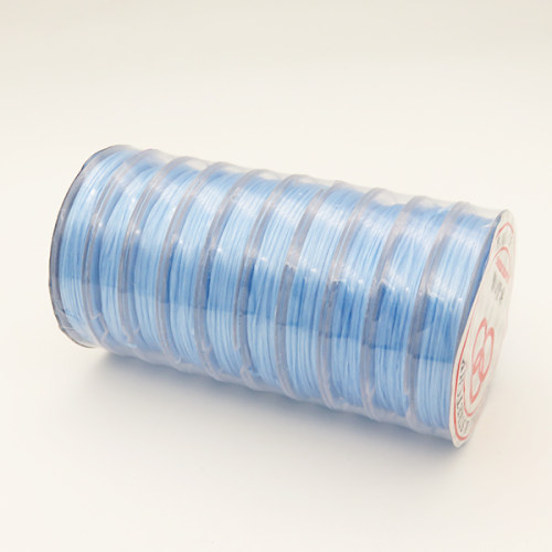 Nylon Thread,Elastic Fibre Wire,Light blue,,about 10m/roll,about 55g/group,1 group/package,XMT00178bhia-L003