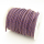Cowhide,Woven cowhide Cord,Dark purple,3mm,about 20m/roll,about 110g/roll,1 roll/package,XMT00214amma-L003