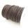 Cowhide,Woven cowhide Cord,Dark brown,3mm,about 20m/roll,about 110g/roll,1 roll/package,XMT00220amma-L003