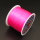 Nylon Thread,Elastic Cord,Rose red 33,,about 40m/roll,about 20g/roll,4 rolls/package,XMT00447vail-L003