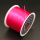 Nylon Thread,Elastic Cord,Deep rose red 7,,about 40m/roll,about 20g/roll,4 rolls/package,XMT00448vail-L003