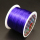 Nylon Thread,Elastic Cord,Deep purple 6,,about 40m/roll,about 20g/roll,4 rolls/package,XMT00455vail-L003