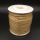 Made in Korea Waxed Cord,Round rope,Light Brown,2mm,about 100Yard/roll,about 400g/roll,1 roll/package,XMT00488bobb-L003
