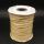 Made in Korea Waxed Cord,Round rope,Beige,1.5mm,about 200Yard/roll,about 400g/roll,1 roll/package,XMT00497bobb-L003