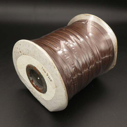 Waxed Cord,Round rope,Order note color,4mm,about 50Yard/roll,about 440g/roll,1 roll/package,XMT00514bnlb-L003