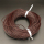 Leather Cord,Cowhide round line,Brown,2mm,about 100m/roll,about 275g/roll,1 roll/package,XMT00553bnbb-L003