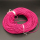 Leather Cord,Cowhide round line,Fuchsia,2mm,about 100m/roll,about 275g/roll,1 roll/package,XMT00558bnbb-L003