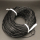 Leather Cord,Cowhide round line,Black,1.5mm,about 100m/roll,about 180g/roll,1 roll/package,XMT00561bnbb-L003