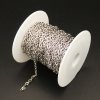 304 Stainless steel Chain,08 Wire diameter Flat Cr..