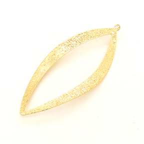 Brass Pendant & Charms,Lips,Frosted,Vacuum plating 18k real gold,Environmental protection,24*56mm,Hole:1mm,about 2g/pc,50 pcs/package,XFPC00501aaha-L003