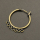 Brass Hoop Earring Findings,Circle,Seven holes,Bronze,23*29mm,Needle:0.8mm,Hole:1.5mm,about 0.6g/pc,50 pcs/package,XFE00142amaa-L003