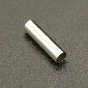 Brass Tube Beads,Round tube,Plating White K Gold,3*10mm,Hole:2mm,about 0.1g/pc,100 pcs/package,XFFO00365bhva-L003