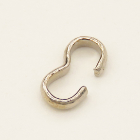 Brass Linking Rings,DIY Chain Link Findings,Plating White K Gold,8*4mm,about 0.1g/pc,500 pcs/package,XFFO00440avja-L003