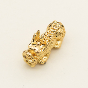 Zinc Alloy Beads,Brave troops,Plating Gold,20*9*9mm,Hole:2mm,about 5.5g/pc,10 pcs/package,XFFO00502aaha-L003