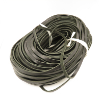 Thread & Cord,Cowhide,Flated,Dark green,7.5*2.5mm,about 2400g/package,100 m/package,XMT00407vaia-L003
