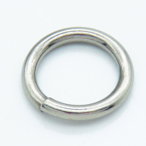 304 Stainless Steel Jump Rings,Closed but unsoldered,True color,3.5x25mm,Inner:18mm,about 5.1 g/pc,10 pcs/package,XFJ00139vbll-066