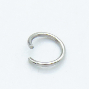 304 Stainless Steel Jump Rings,Open Jump Rings,True color,0.7x6mm,about 0.05 g/pc,10 g/package,XFJ00153aaha-G016