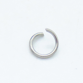 304 Stainless Steel Jump Rings,Open Jump Rings,True color,0.4x4mm,about 0.017 g/pc,5 g/package,XFJ00159vabpb-G016