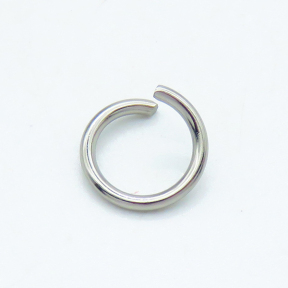 304 Stainless Steel Jump Rings,Open Jump Rings,True color,1x8mm,about 0.13 g/pc,20 g/package,XFJ00163aahm-G016