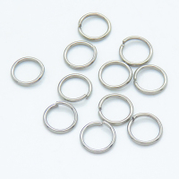 304 Stainless Steel Jump Rings,Open Jump Rings,True color,0.8x6mm,about 0.0637 g/pc,10 g/package,XFJ00171vabpb-G016