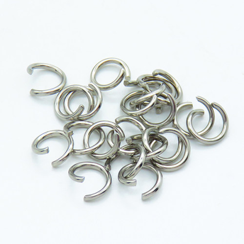 304 Stainless Steel Jump Rings,Open Jump Rings,True color,0.7x7mm,about 0.0776 g/pc,10 g/package,XFJ00173vabnb-G016