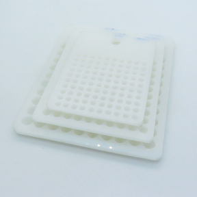 Plastic Measuring Tools,Bead Counter Boards,White,4mm,4x68x92mm,Hole: 8mm,about 18.82 g/pc,1 pc/package,XST00022ahjb-L031
