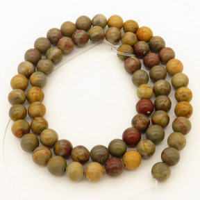 Natural Rainbow stone,Round,Earth yellow,12mm,Hole:1mm,about 32pcs/strand,about 80g/strand,5 strands/package,15"(38cm),XBGB03109ahjb-L001