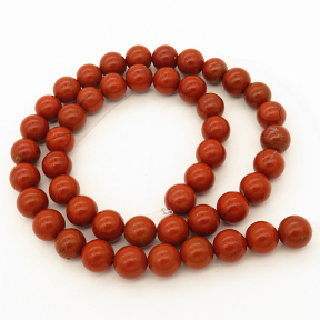 Natural Alabaster,Round,Dyed,Coral,8mm,Hole:1mm,about 48pcs/strand,about 36g/strand,5 strands/package,15"(38cm),XBGB03171vblb-L001