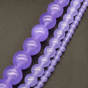 Natural Alabaster,Round,Dyed,Purple,12mm,Hole:1.2mm,about 32pcs/strand,about 80g/strand,5 strands/package,15"(38cm),XBGB03220bhia-L001