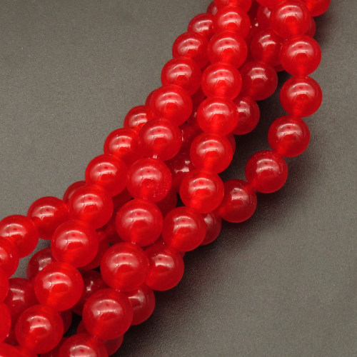 Natural Alabaster,Round,Dyed,Wine red,6mm,Hole:0.8mm,about 63pcs/strand,about 22g/strand,5 strands/package,15"(38cm),XBGB03253baka-L001