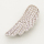 Brass Micro Pave Cubic Zirconia Slide Charms,Wings,Silver Color,23x12mm,Hole:2x10mm,about 2 g/pc,5 pcs/package,XFB00253baka-L002