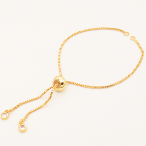 Brass Bracelet Making,Box chain,Random mixed color,11.5x1mm,Hole:2mm,about 2.5g/pc,5 pcs/package,XFB00295vaii-L002