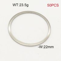 304 Stainless Steel Accessories, Ring,True Color,W..