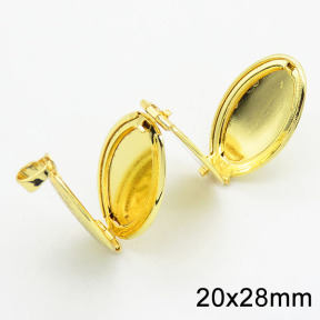 Brass Folding Locket Pendants,Photo Frame Charms for Necklaces,Oval,Long-lasting plated,Gold,9x20x28mm,Hole:4x6mm,about 10.95g/pc,5 pcs/package,XFPC02488aako-G030