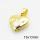 Brass Enamel Locket Pendants,Photo Frame Charms for Necklaces,Heart,Long-lasting plated,Gold,5x13x13mm,Hole:3x5mm,about 1.38g/pc,5 pcs/package,XFPC02525vaia-G030