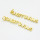 Brass Pendants,Strip,Sagittarius,Long-lasting plated,Gold,4x32mm,Hole:4mm,about 1.01g/pc,5 pcs/package,XFPC02639aahi-G030