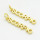Brass Pendants,Strip,Scorpio,Long-lasting plated,Gold,4x22mm,Hole:4mm,about 0.74g/pc,5 pcs/package,XFPC02649aahi-G030