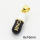 Brass Enamel Pendants,Pill,Long-lasting plated,Gold,6x16mm,Hole:3x5mm,about 2.80g/pc,5 pcs/package,XFPC02740aajl-G030