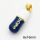 Brass Enamel Pendants,Pill,Long-lasting plated,Gold,6x16mm,Hole:3x5mm,about 2.80g/pc,5 pcs/package,XFPC02762aajl-G030