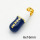Brass Enamel Pendants,Pill,Long-lasting plated,Gold,6x16mm,Hole:3x5mm,about 2.80g/pc,5 pcs/package,XFPC02771aajl-G030