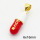 Brass Enamel Pendants,Pill,Long-lasting plated,Gold,6x16mm,Hole:3x5mm,about 2.80g/pc,5 pcs/package,XFPC02774aajl-G030