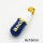 Brass Enamel Pendants,Pill,Long-lasting plated,Gold,6x16mm,Hole:3x5mm,about 2.80g/pc,5 pcs/package,XFPC02777aajl-G030