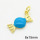 Brass Enamel Pendants,Candy,Long-lasting plated,Gold,8x15mm,Hole:4mm,about 1.16g/pc,5 pcs/package,XFPC02814aahn-G030