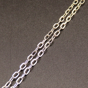 304 Stainless Steel Chains,05 Soldered Paperclip Cable Chains,True Color,2mm,about 456g/package,100 m/package,XMC00228hnjb-389
