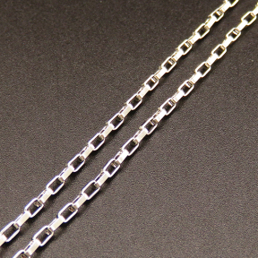 304 Stainless Steel Chains,Venetian Box Chain,True Color,2mm,about 443g/package,50 m/package,XMC00243hbjb-389