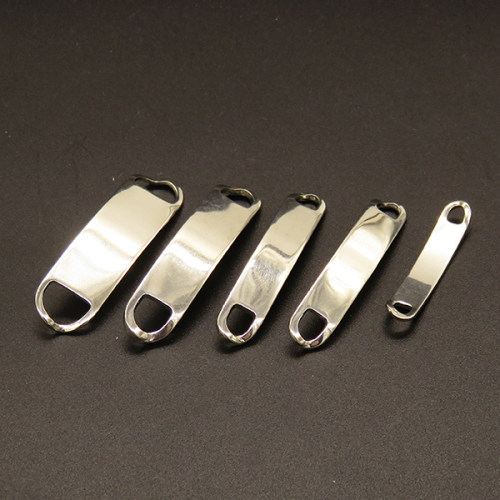 304 Stainless Steel Links Connectors,Rectangle,True color,46x12mm,Hole:8.5x6.5mm,about 3.2g/pc,100 pcs/package,XFCO01385vabob-611