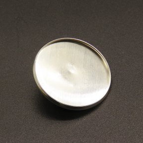 304 Stainless Steel Brooch Findings,Round,True color,27mm,about 1.7g/pc,10 pcs/package,XFCS00003aaha-611
