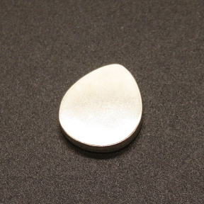 304 Stainless Steel Cabochon Settings,Teardrop,True color,14x12mm,about 1.6g/pc,50 pcs/package,XFCS00040vabpb-611